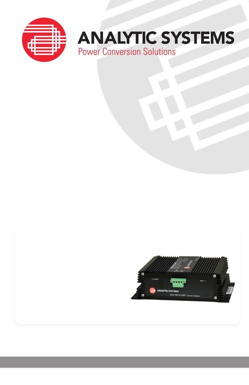 Analytic Systems BCD180 Series Installation & operation manual
