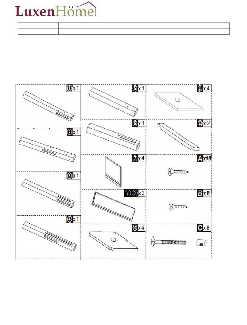 LuxenHome WHPL1191 instruction manual