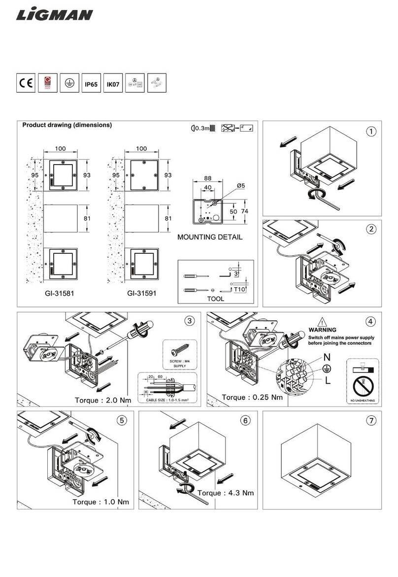 LIGMAN GI-31581 User manual