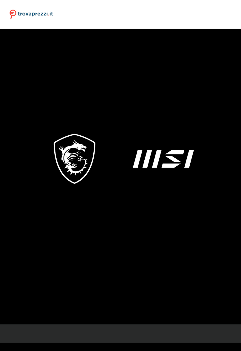 MSI Vector GP78HX 13VI-425IT user guide