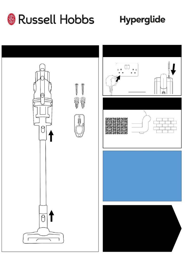 Russell Hobbs Hyperglide RHHS1BM User manual