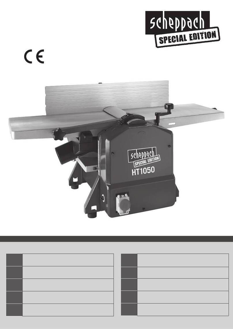 Scheppach SPECIAL EDITION HT1050 Assembly instructions