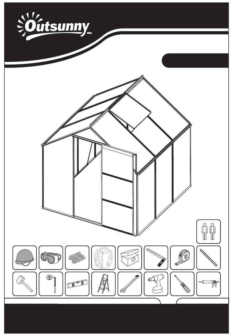 Outsunny 845-334V01 Installation guide