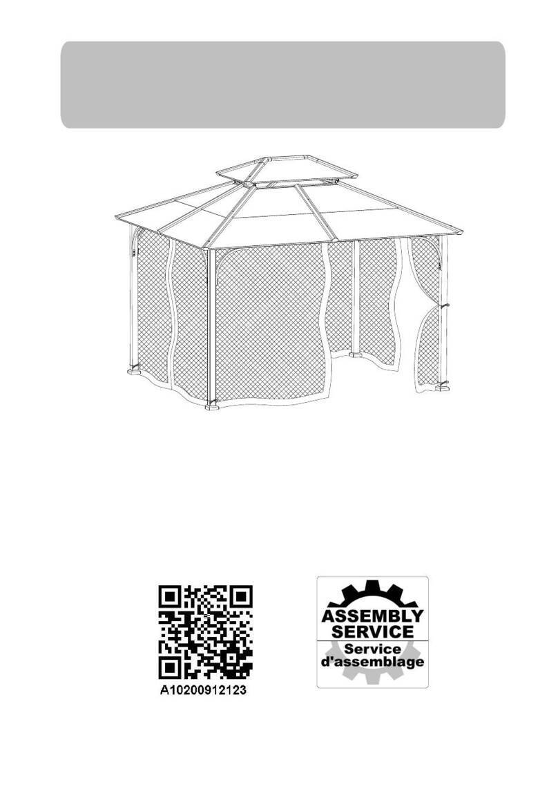 Sunjoy A102009121 User manual Sunjoy A102009121 User manual