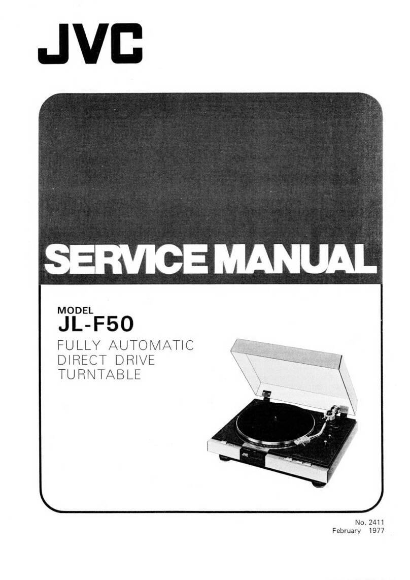 JVC JL-F50 User manual