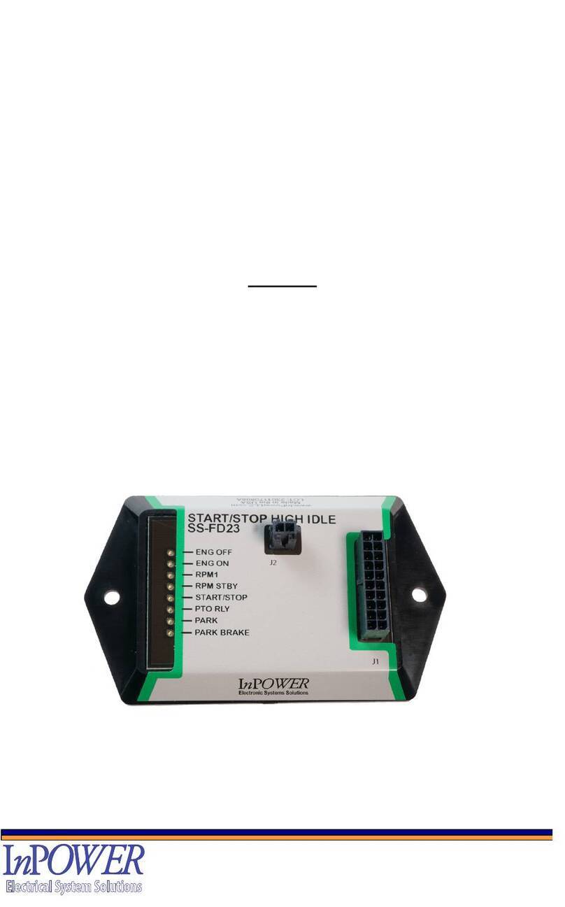 InPOWER SS-FD23 owner's manual