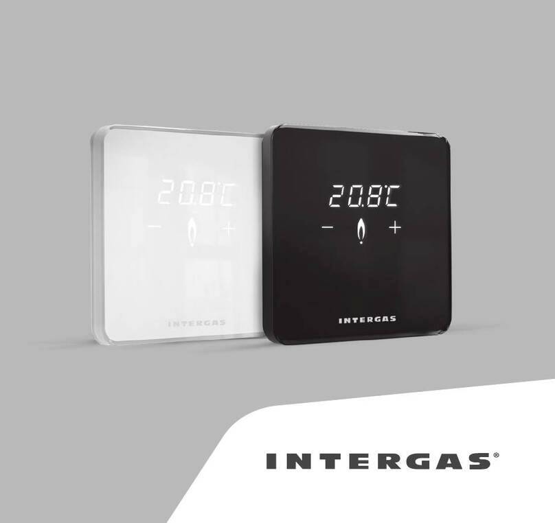 Intergas Comfort Touch Instruction Manual
