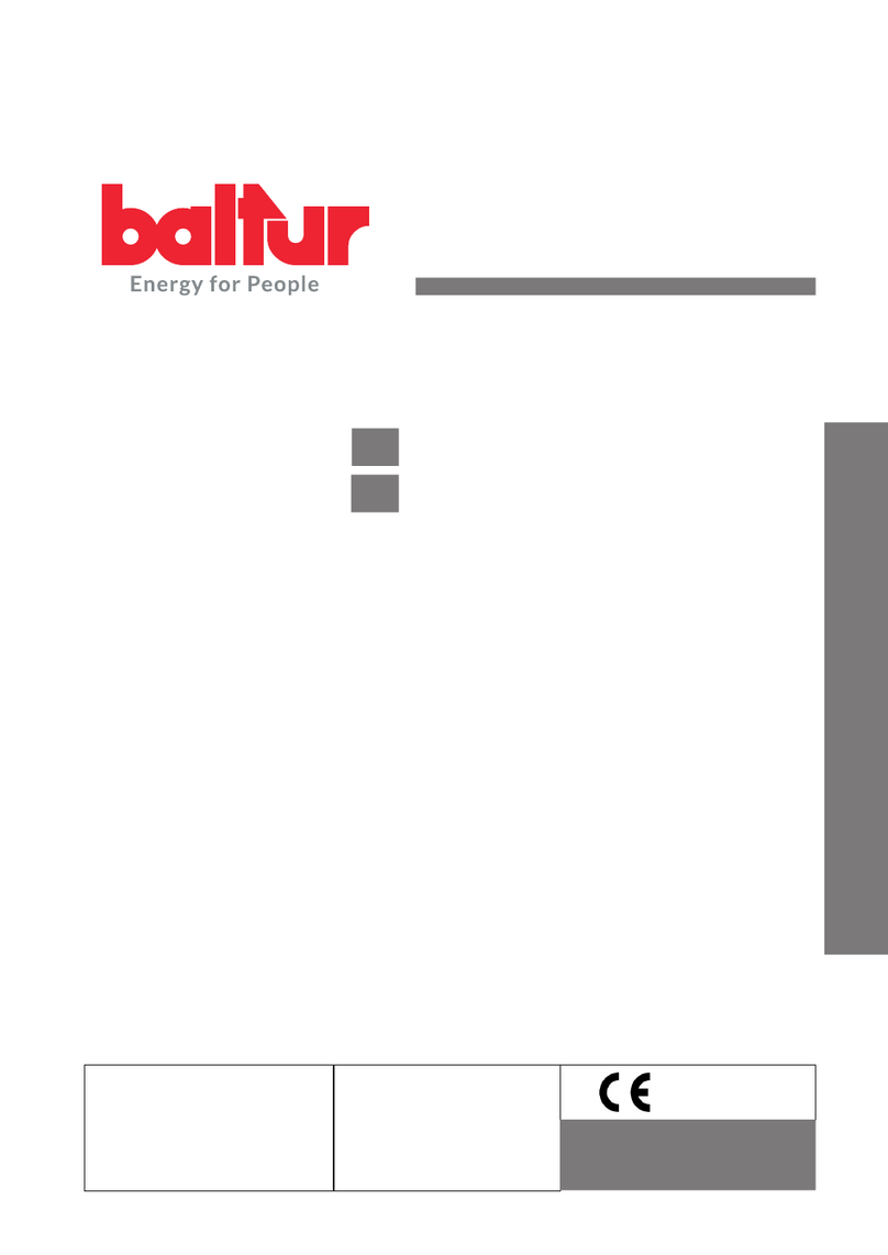baltur TBG 80LX ME Instruction manual for installation, use and maintenance baltur TBG 80LX ME Instruction manual for installation, use and maintenance