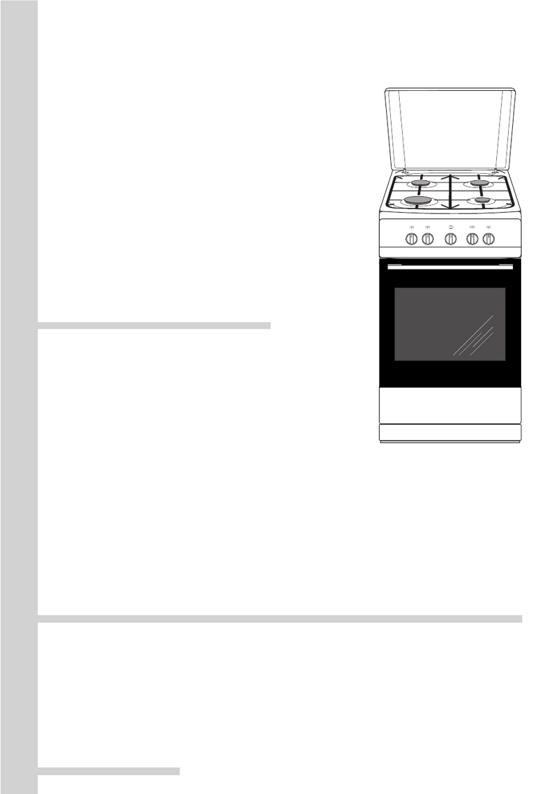 Amica 507GG Series instruction manual