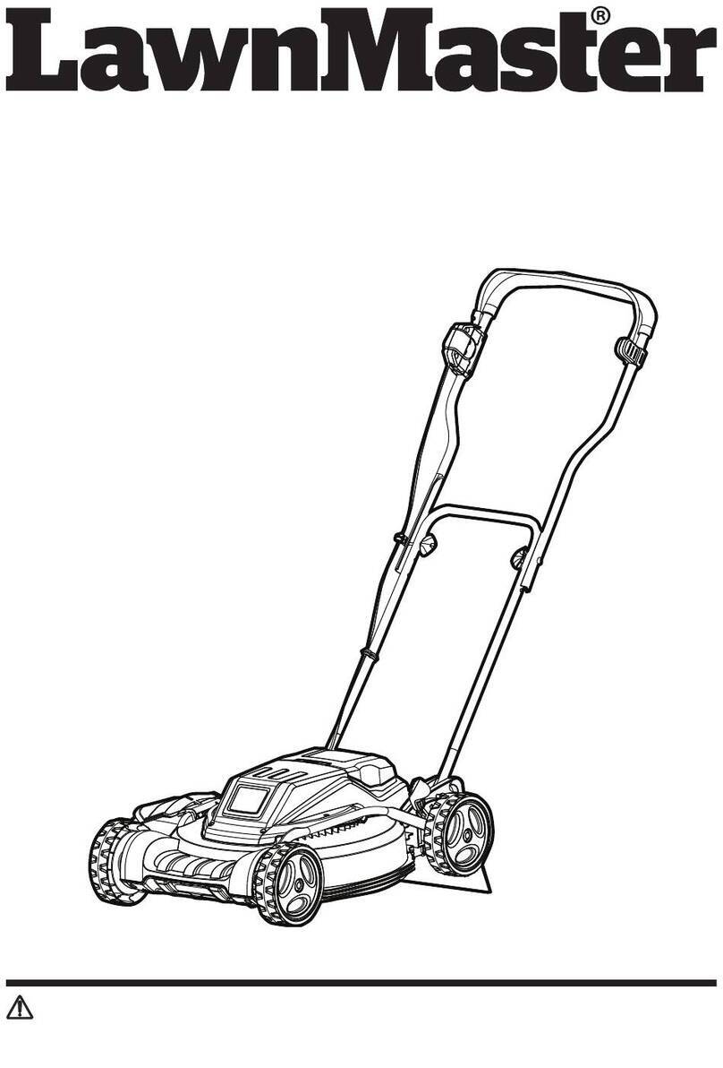 LawnMaster CLMF4819X User manual