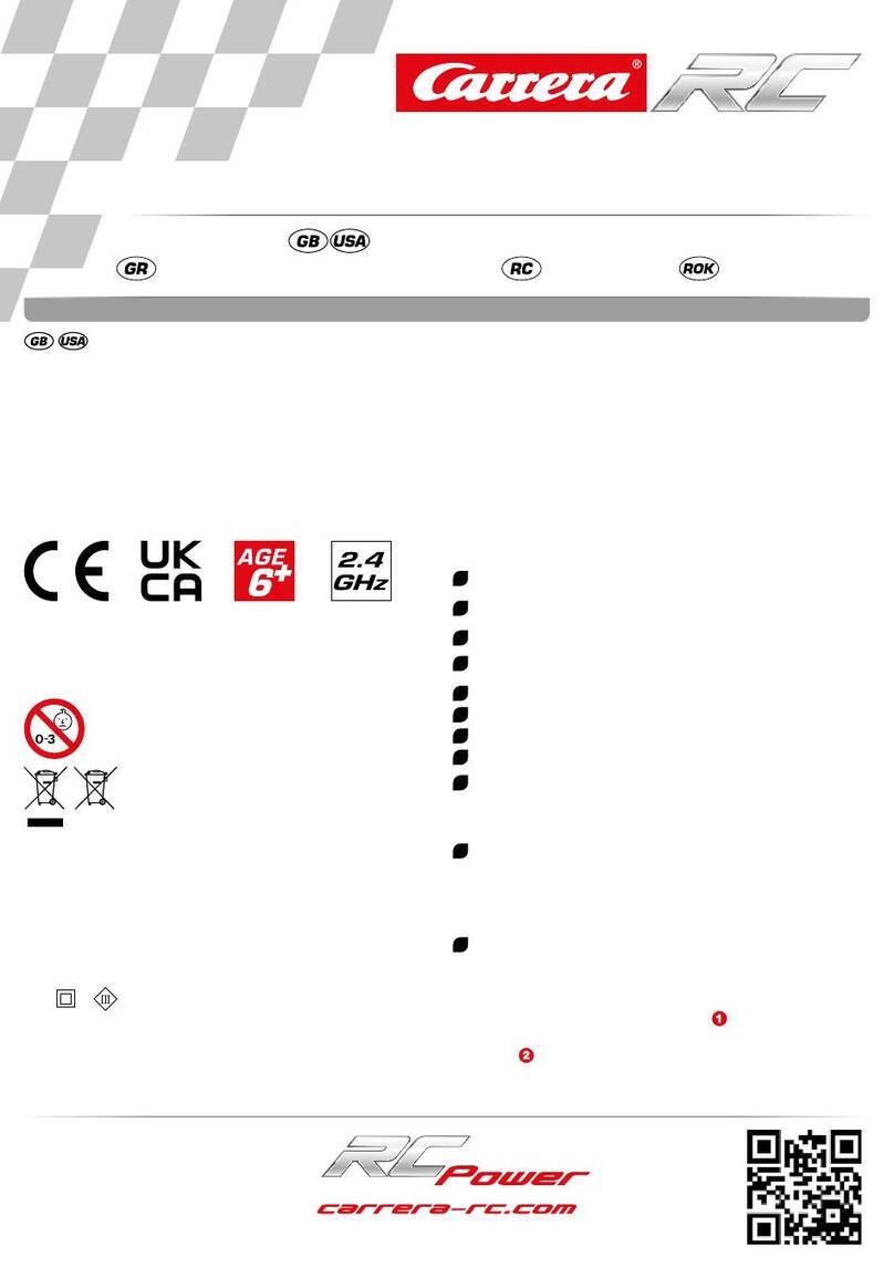 Carrera RC RC Power Passion Impact 2.0 User manual