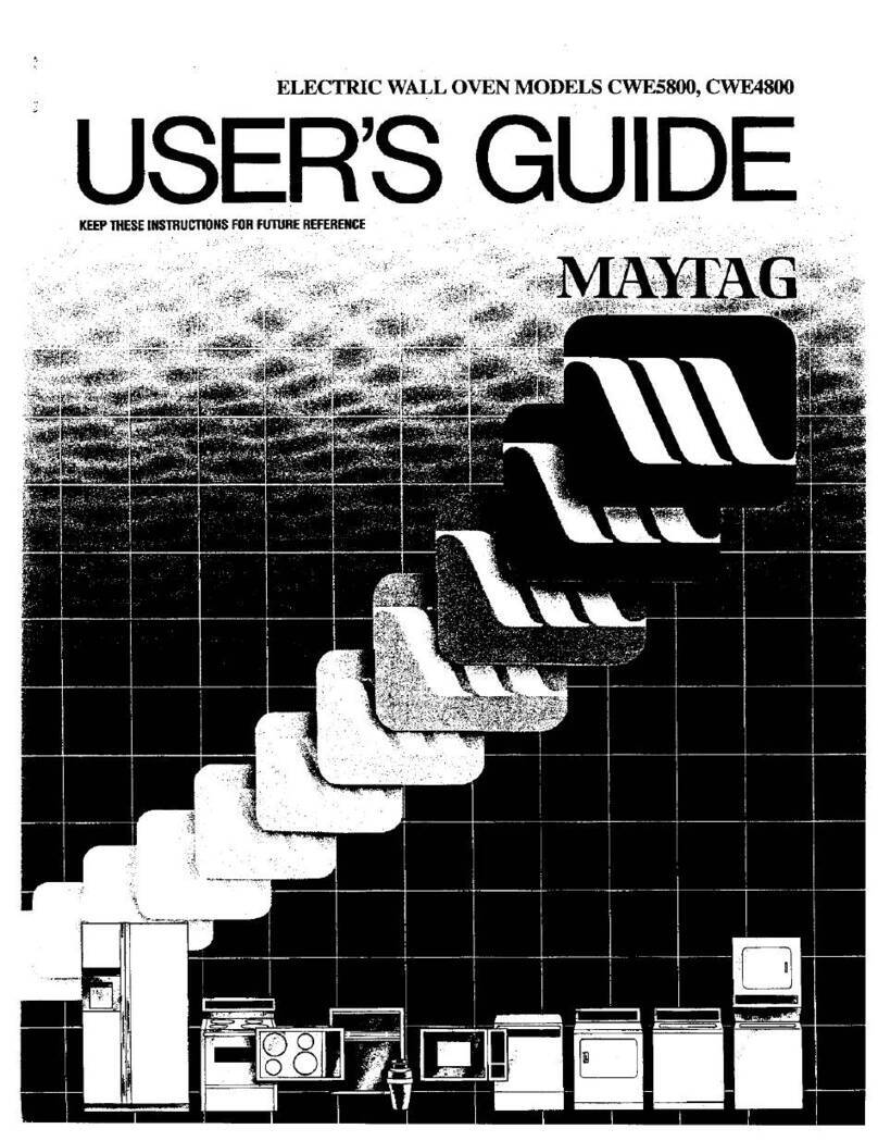 Maytag CWE5800 user guide