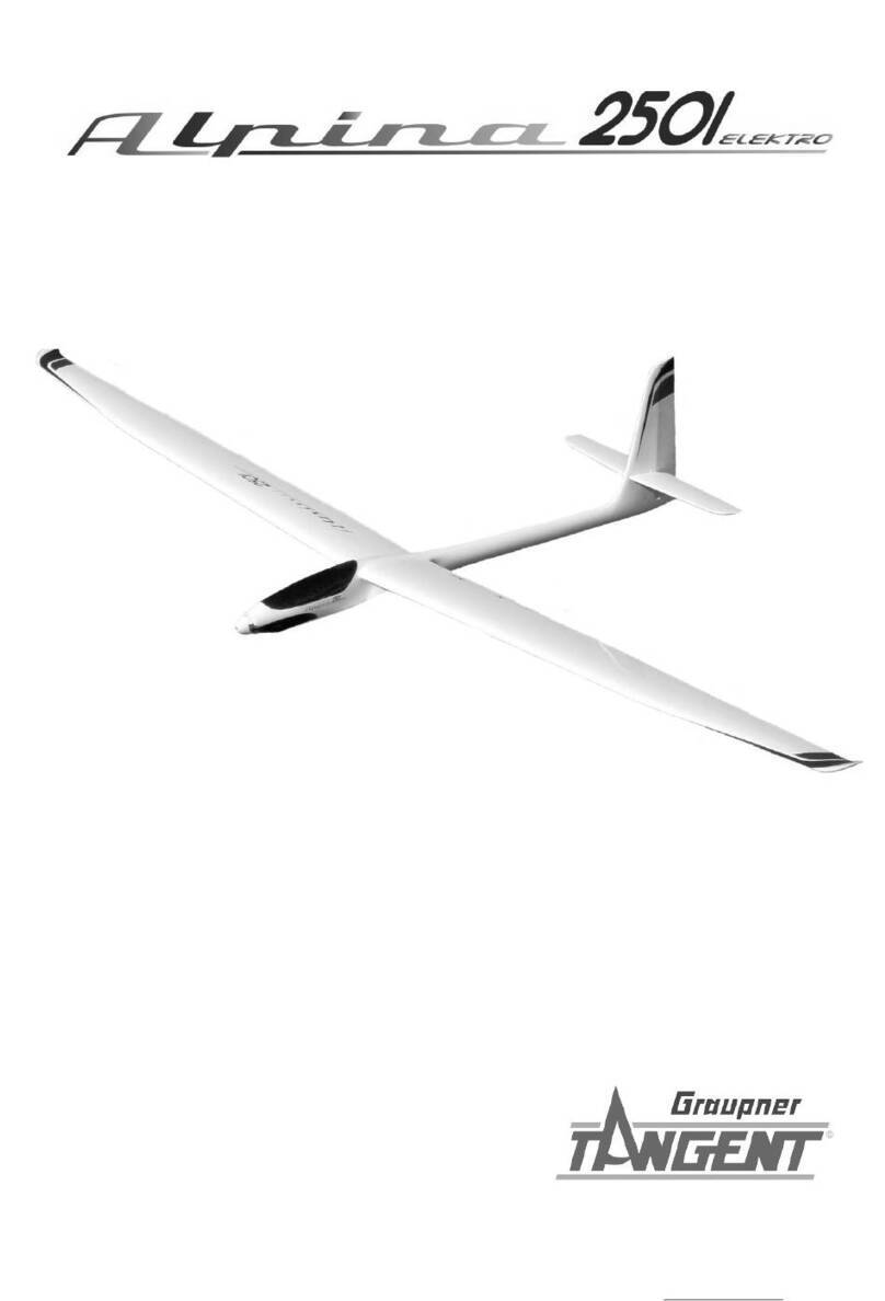 GRAUPNER TANGENT Alpina 2501 ELEKTRO ARC User manual