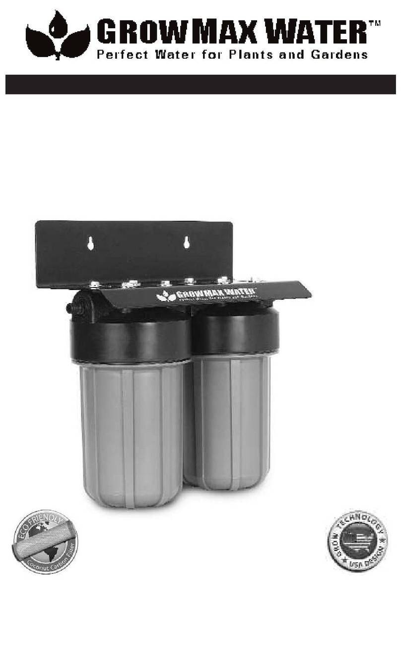 GrowMax Water SUPER GROW 800 L/h User manual