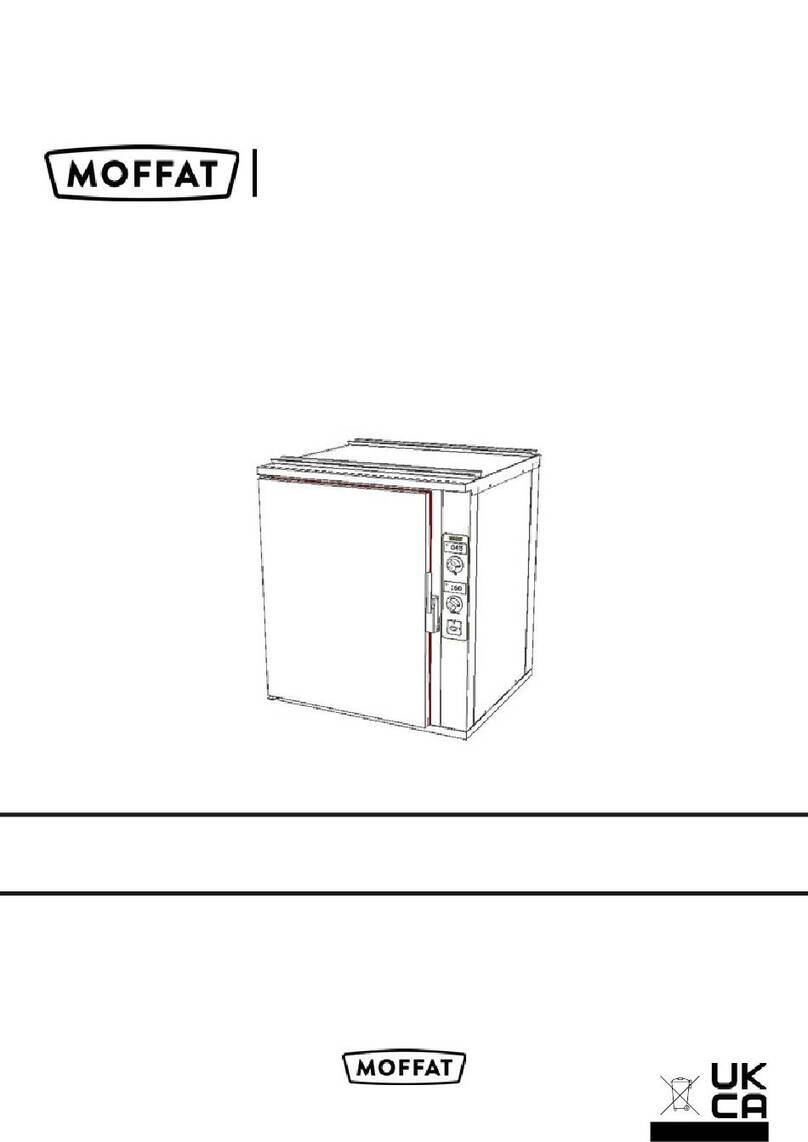 Moffat CR5L13 Instruction and safety manual