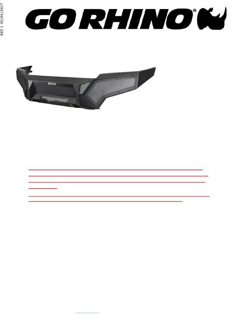 Go Rhino 34389T User manual