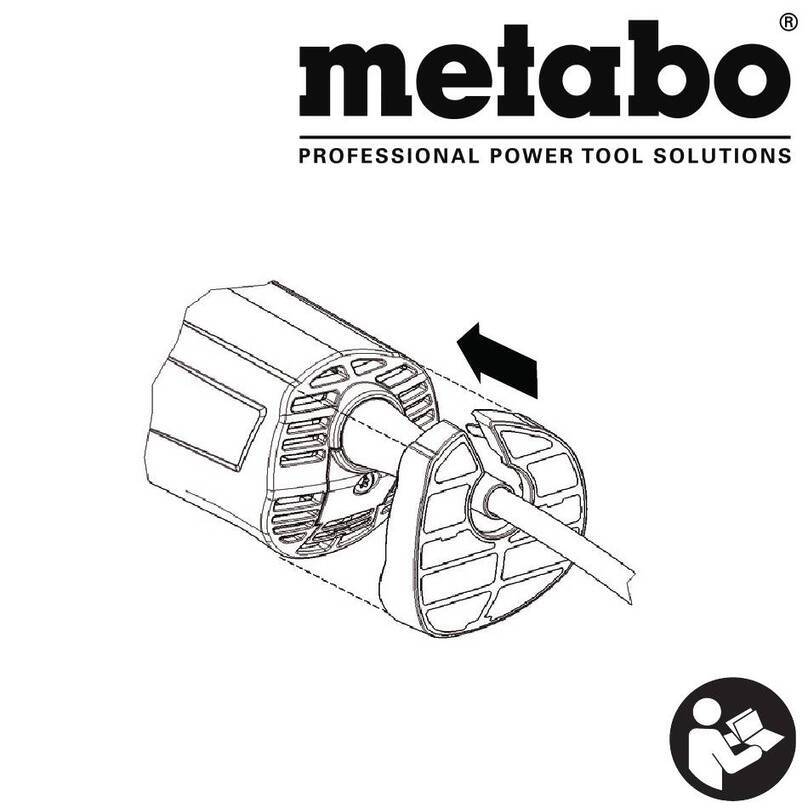 Metabo 6.30792 User manual