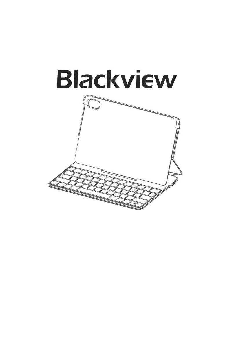 Blackview TAB 18 Keyboard user manual