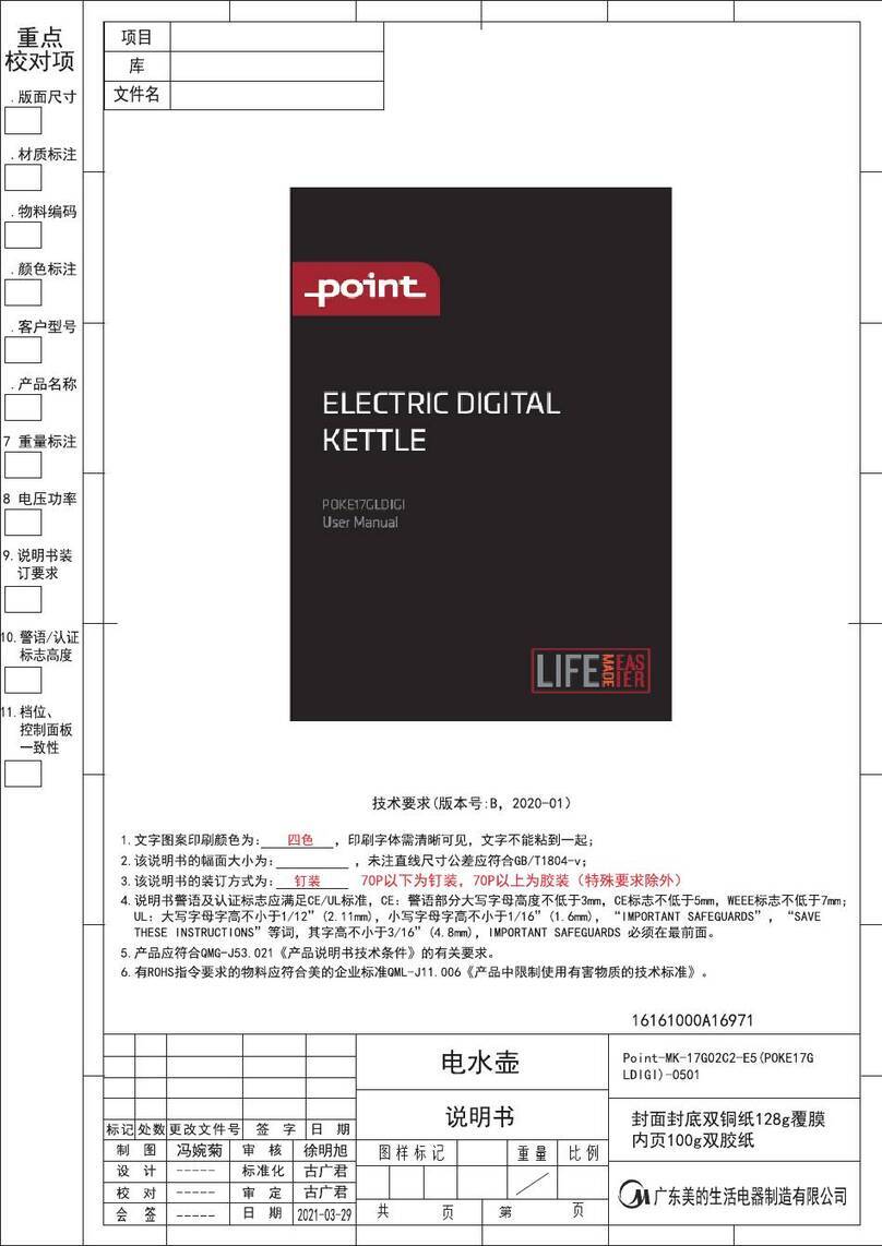 point POKE17GLDIGI User manual point POKE17GLDIGI User manual