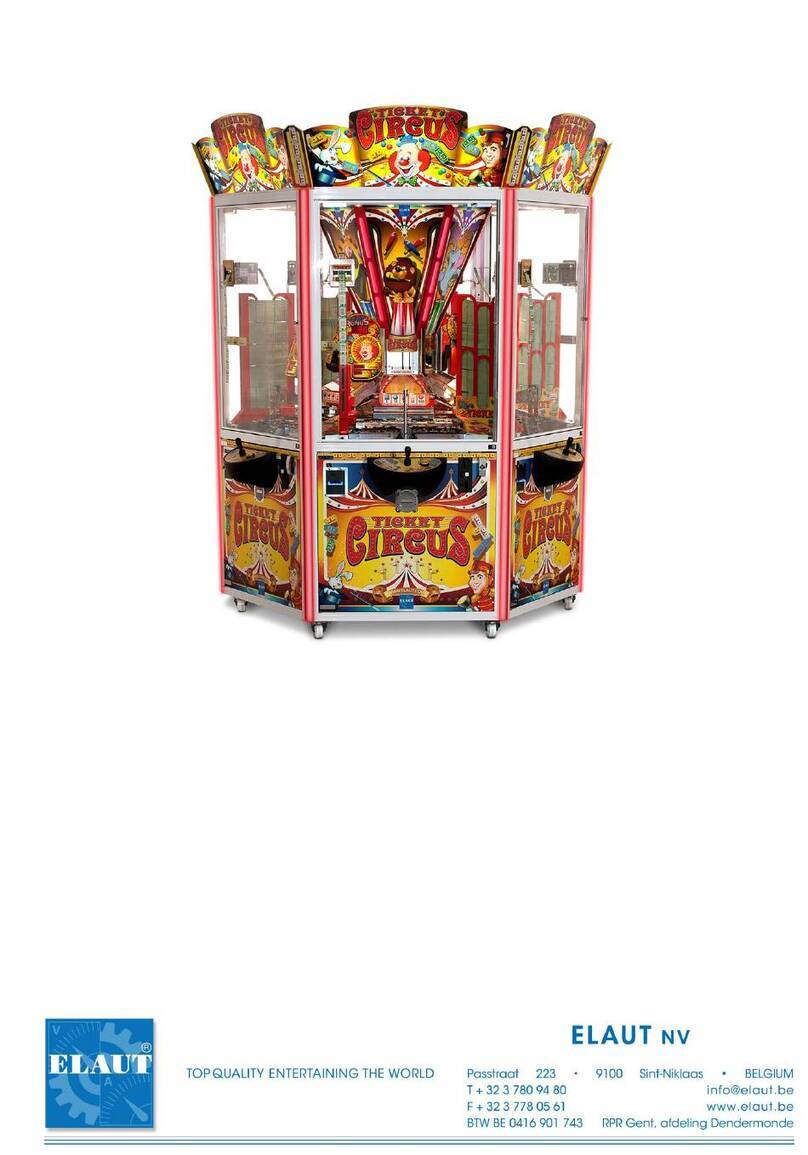 ELAUT Ticket Circus 6pl 9992.1206 Operator user manual