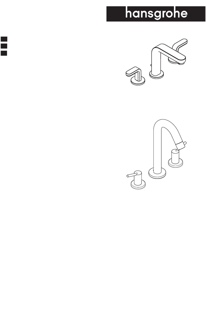 Hans Grohe Metris S 31067 1 Series Instruction Manual