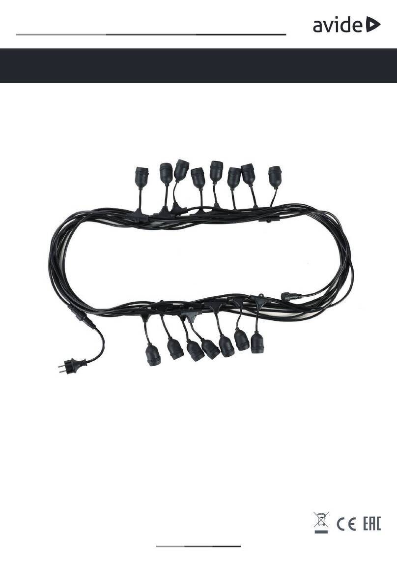 avide E27 User manual