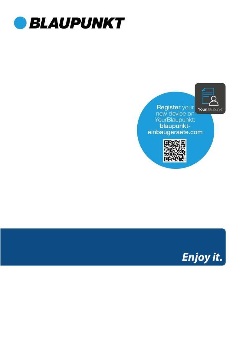 Blaupunkt 5DA17160AU instruction manual