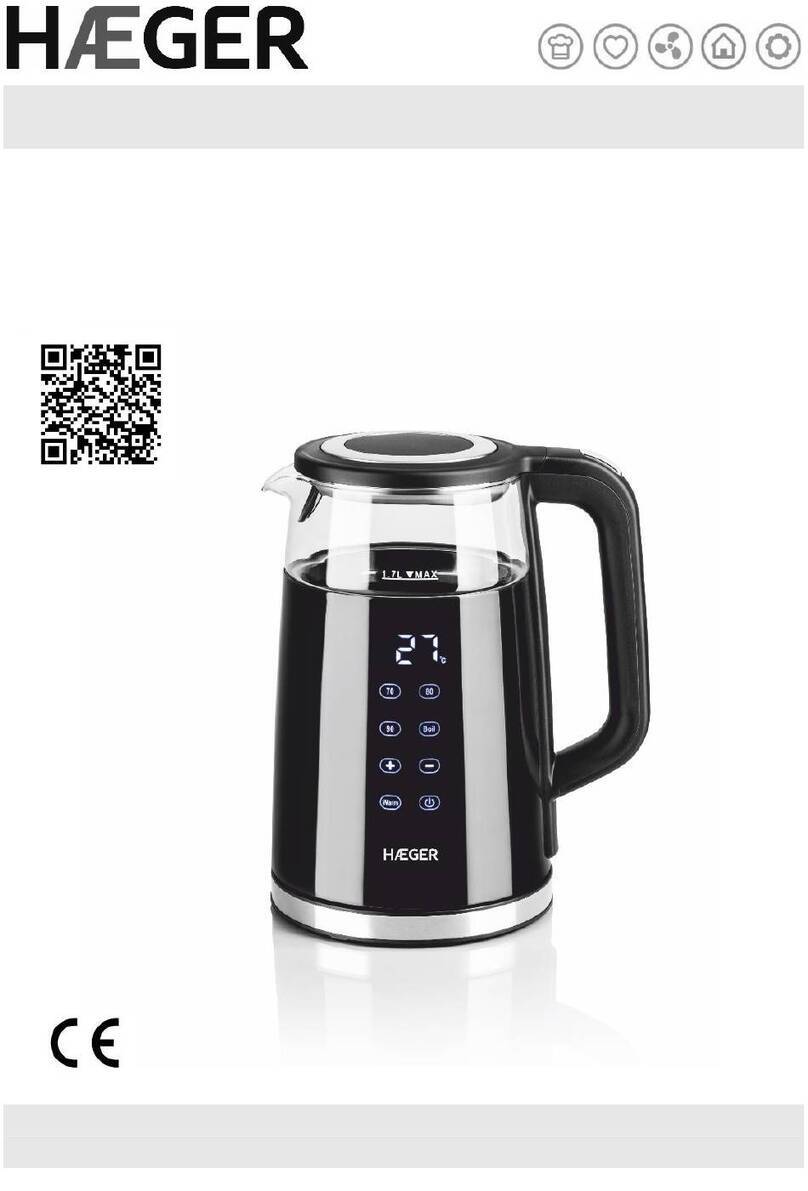 HAEGER Digiglass User instructions