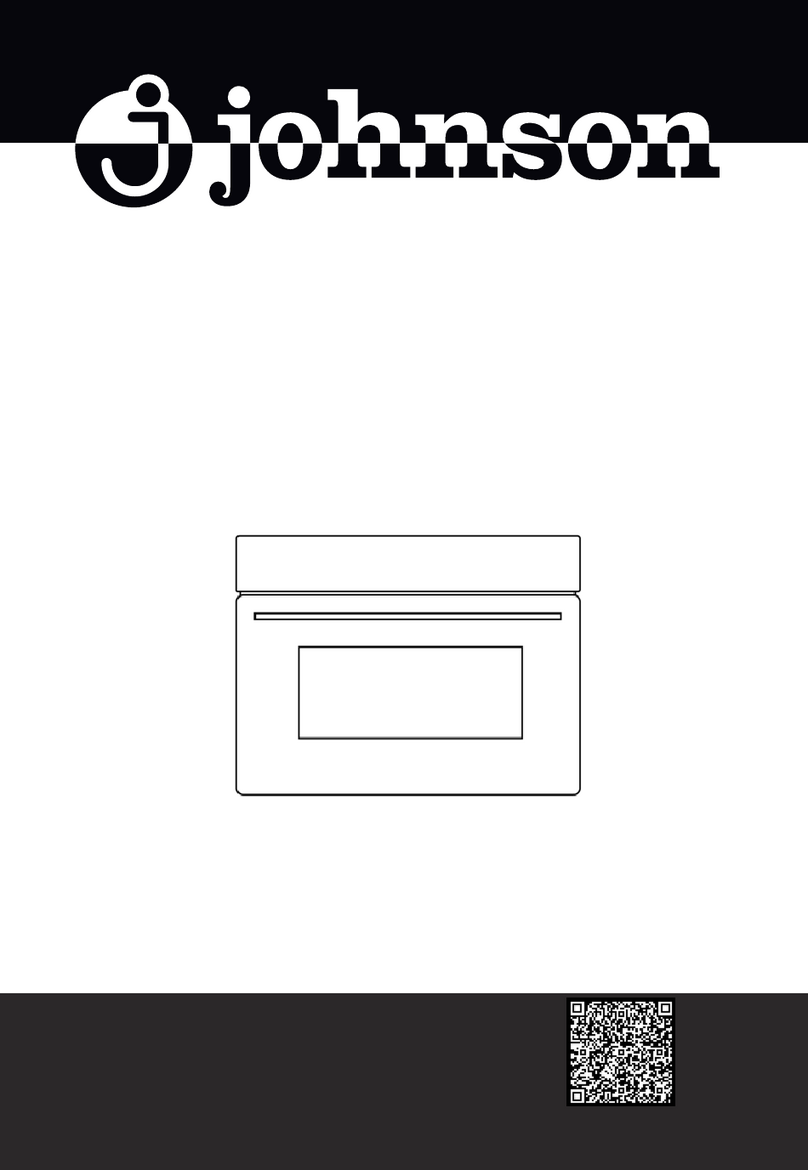 Johnson HORNO COMPACTO JOR50 User manual