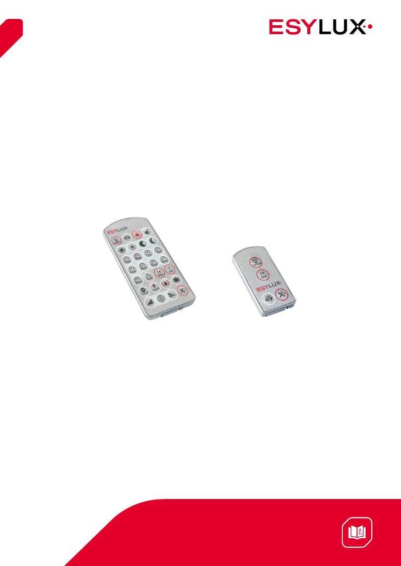 ESYLUX Mobil-RCi User manual