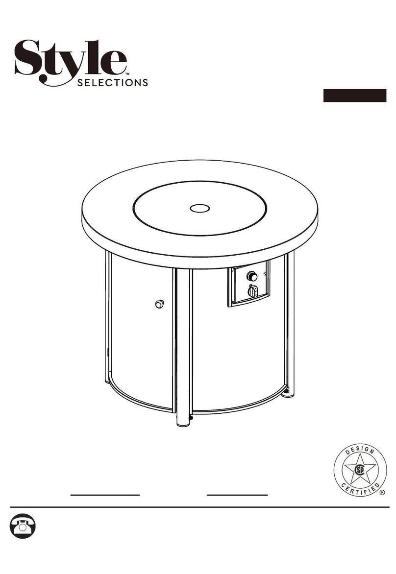 Style selections SRGF21626X manual