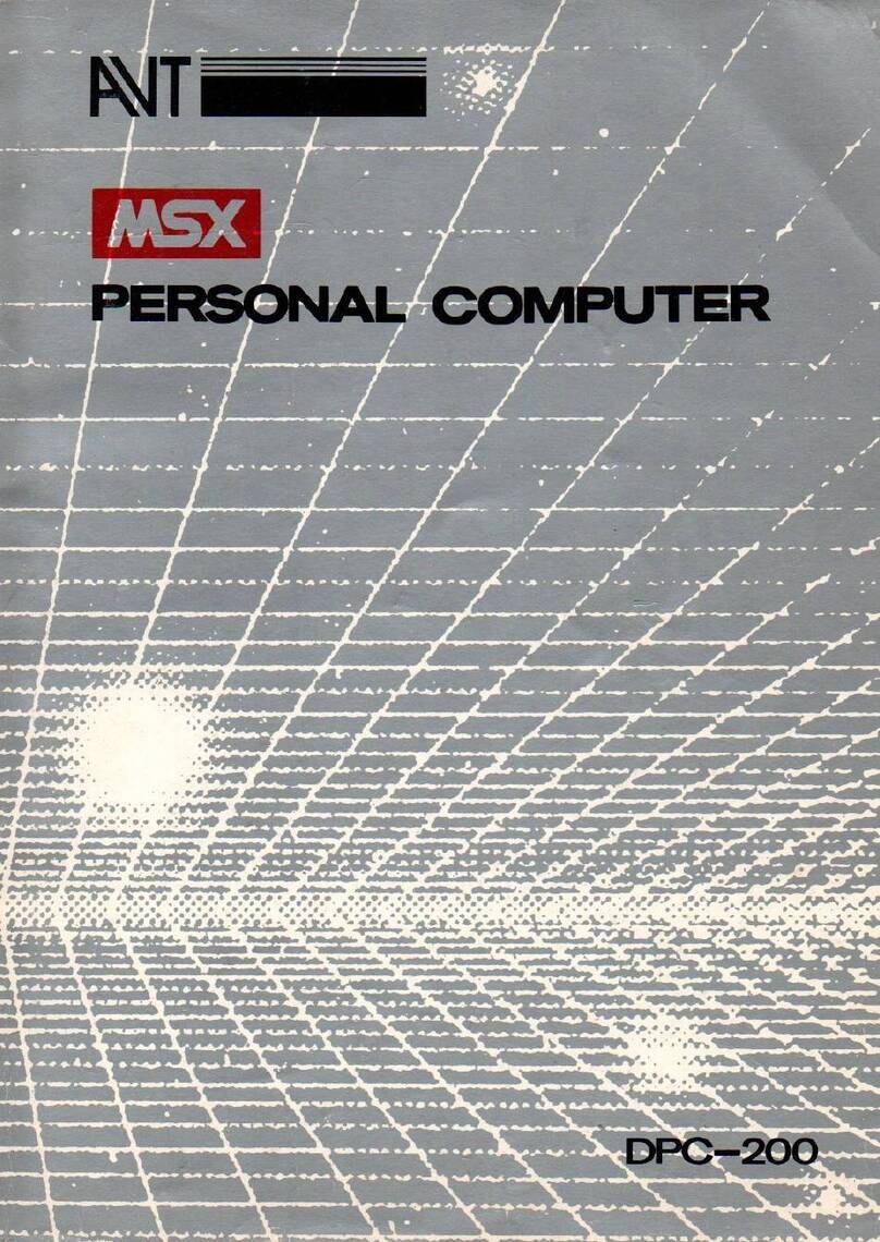 AVT MSX DPC-200 manual