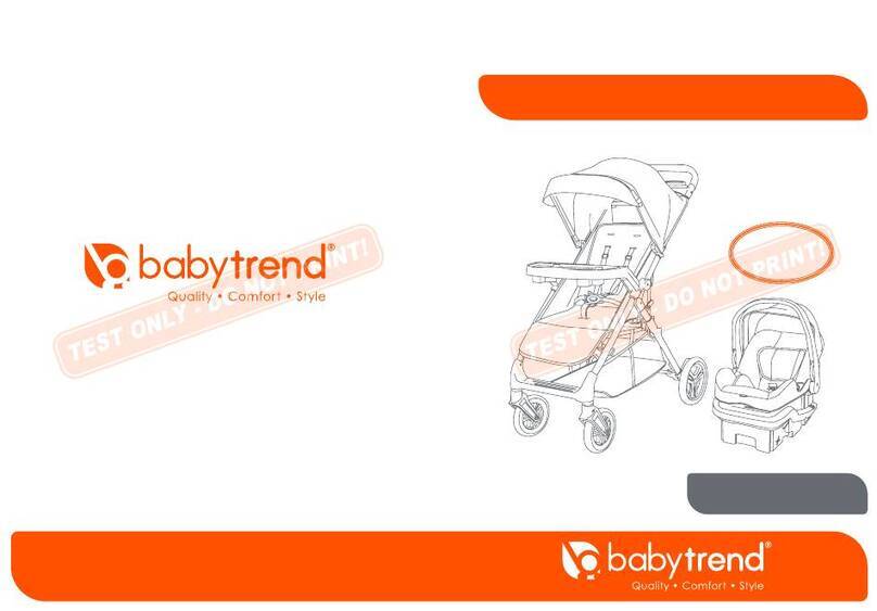 Baby Trend TS12 D Series instruction manual