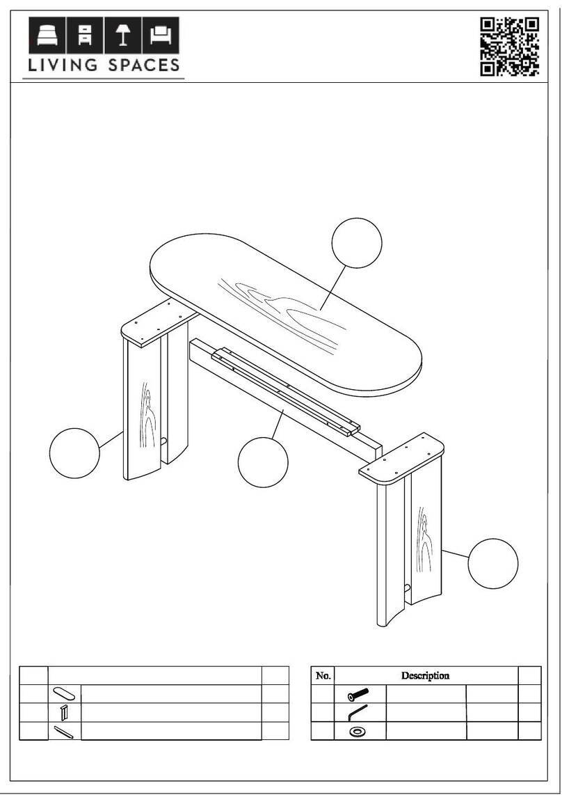 Living Spaces DE-CATA-OAK-L08-140 User manual Living Spaces DE-CATA-OAK-L08-140 User manual