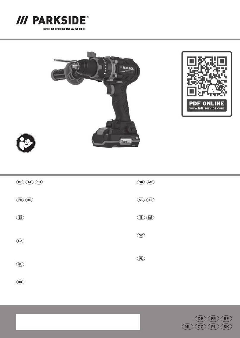Parkside Performance PSBSAP 20-Li C3 User manual Parkside Performance PSBSAP 20-Li C3 User manual
