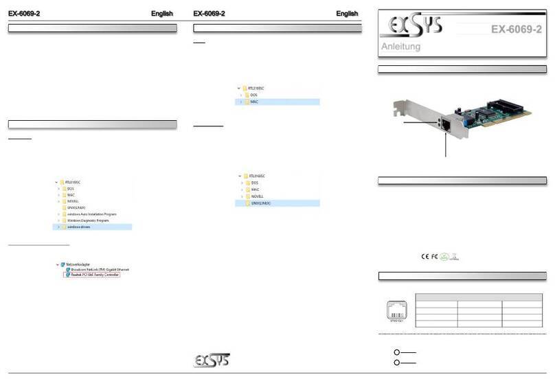 Exsys EX-6069-2 User manual