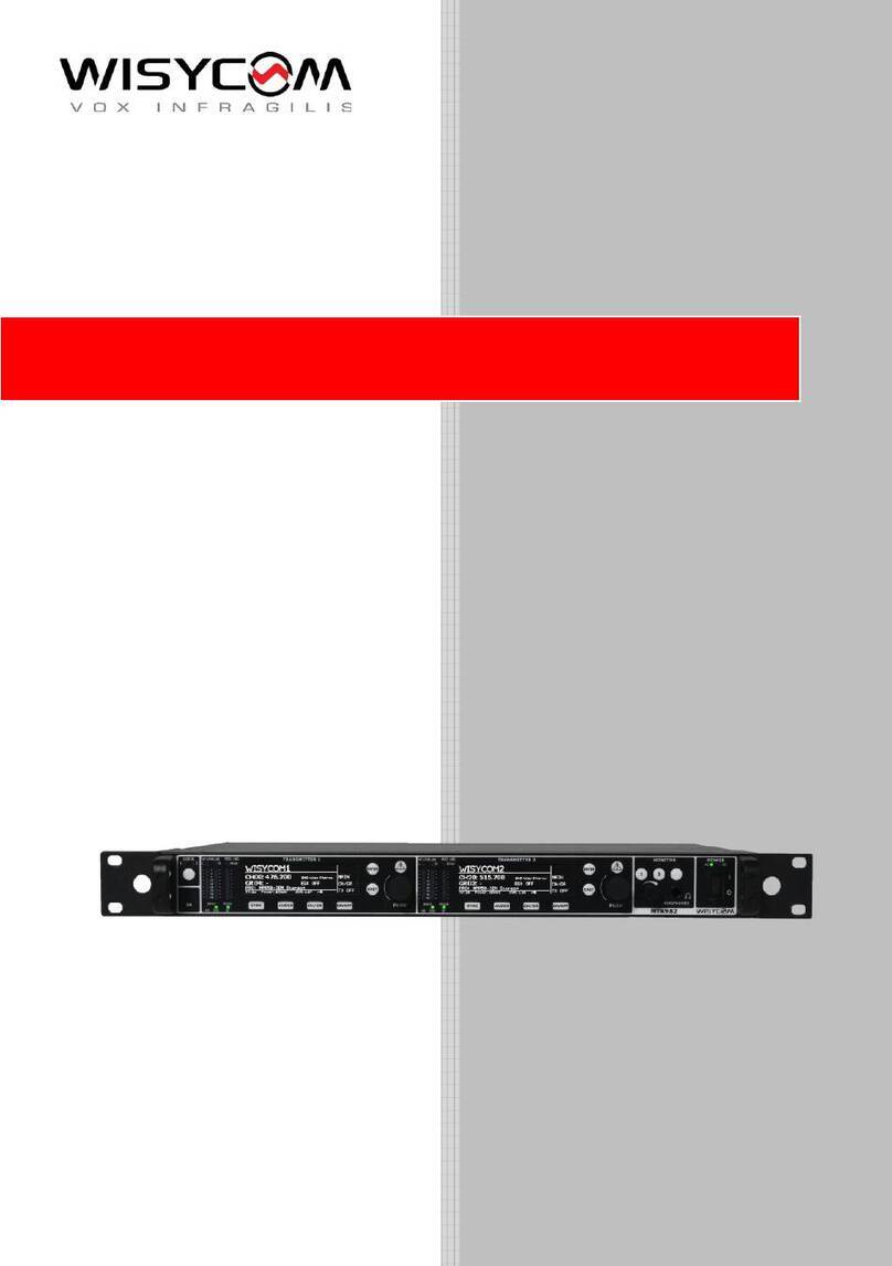 WisyCom MTK982 User manual