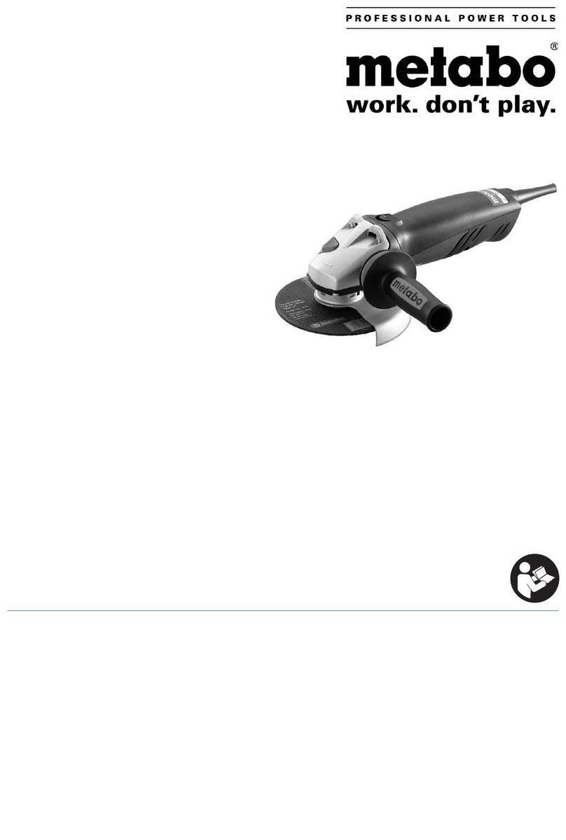 Metabo WA 1000 Quick User manual