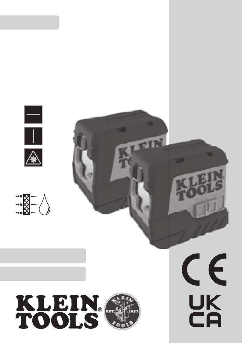 Klein Tools 93MCLG User manual Klein Tools 93MCLG User manual