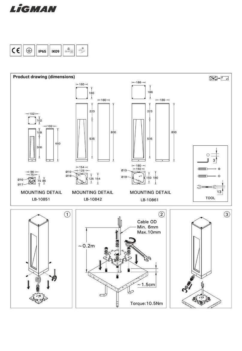 LIGMAN LB-10861 User manual