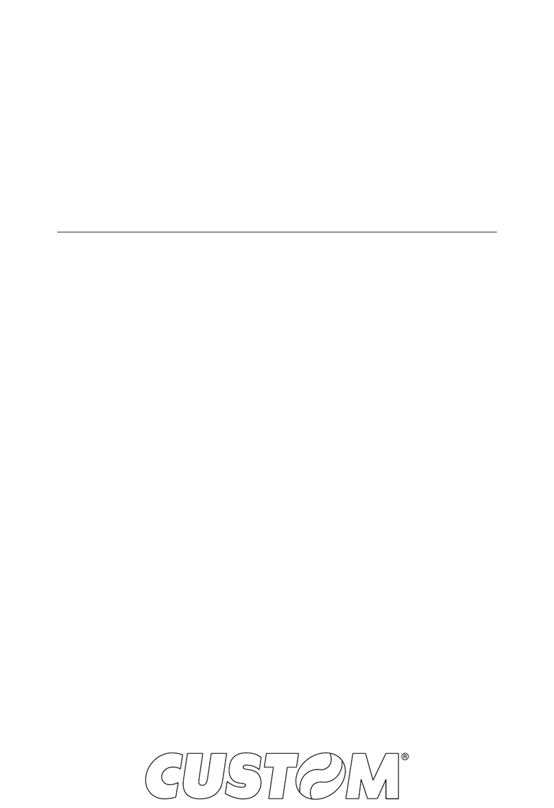 Custom Audio Electronics SR500NM User manual