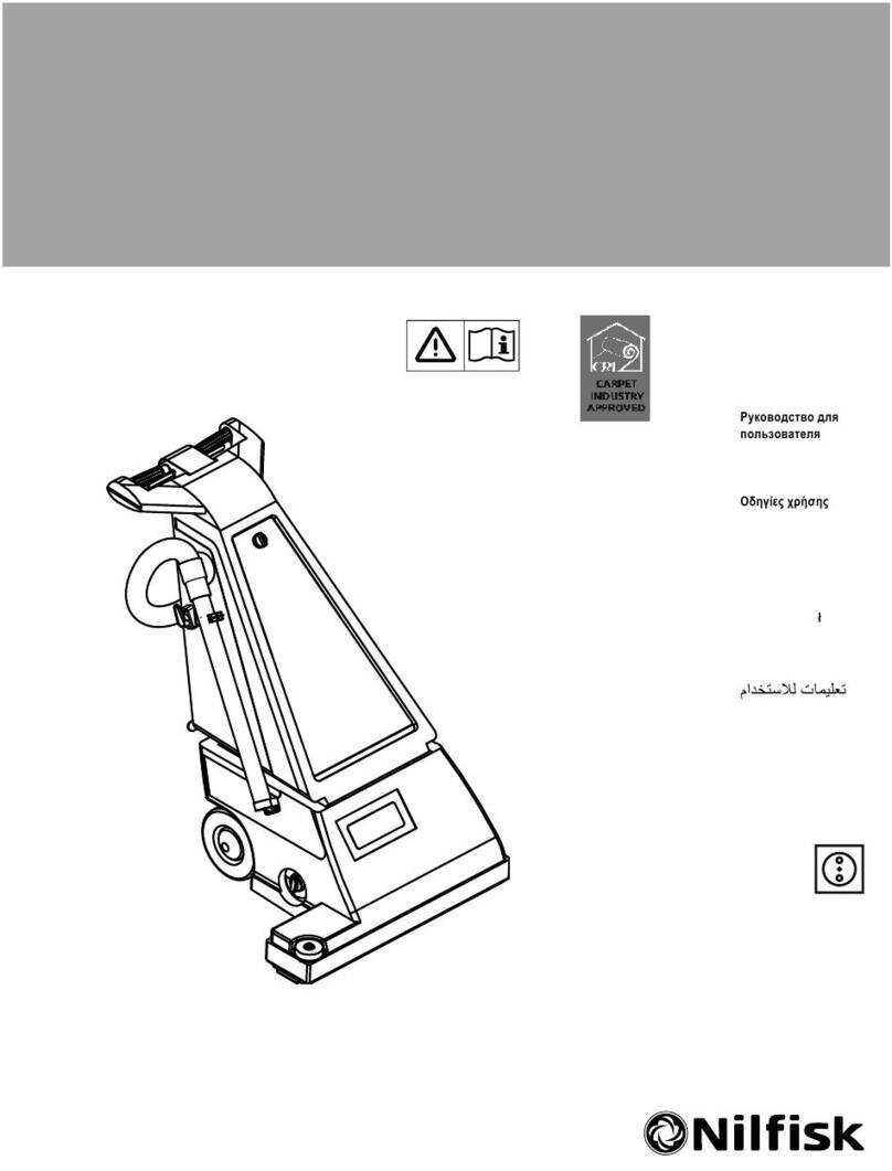 Nilfisk-Advance GU 700A Instructions for use
