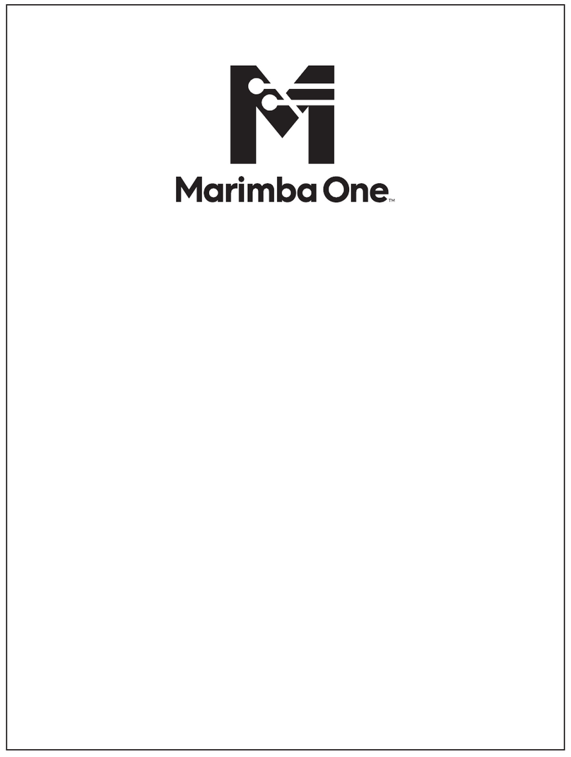 Marimba One One Vibe User manual