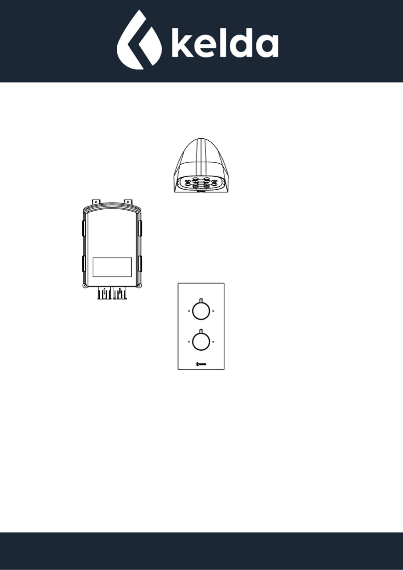 kelda 24016 Installation manual and user's guide