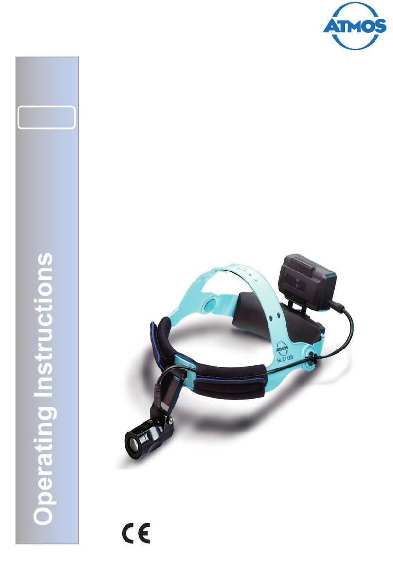 Atmos HL 21 LED Unit set operating instructions