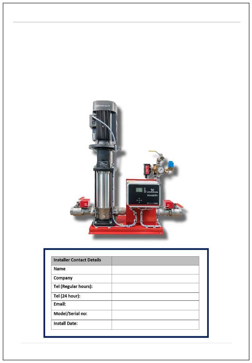 Grundfos FireSAFE+ Residential User manual