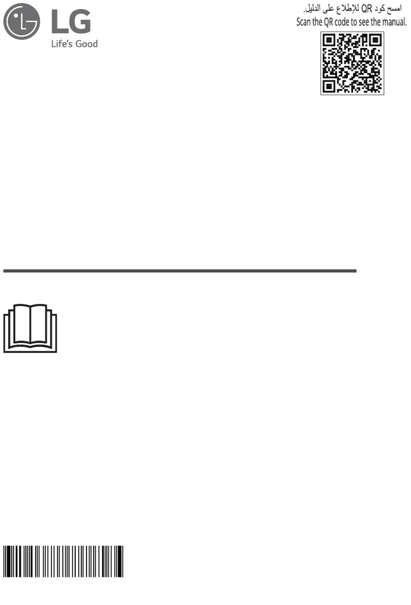 LG F4Y3EY Series owner's manual