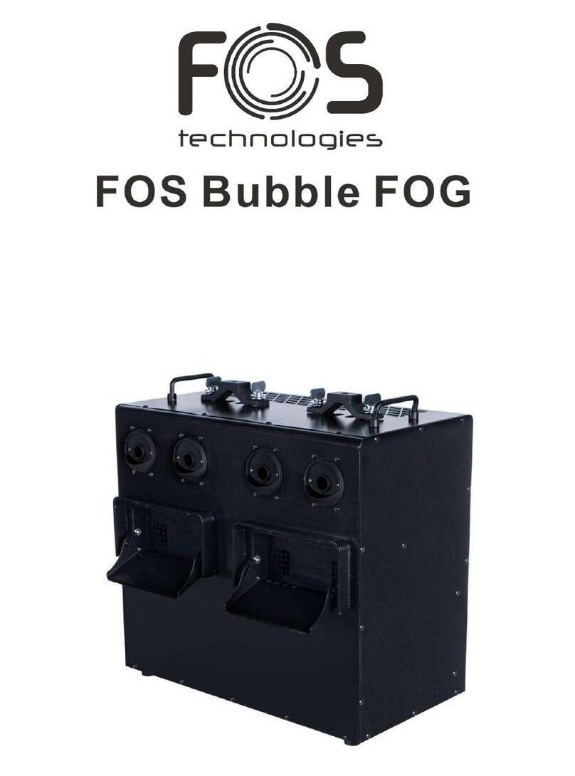 FOS Technologies Bubble FOG User manual