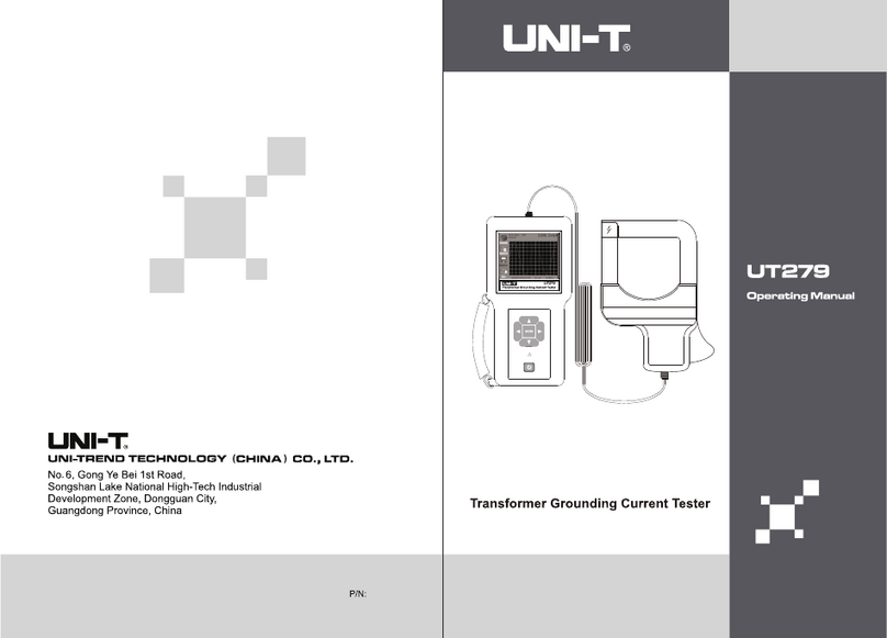 Unit UT279 User manual