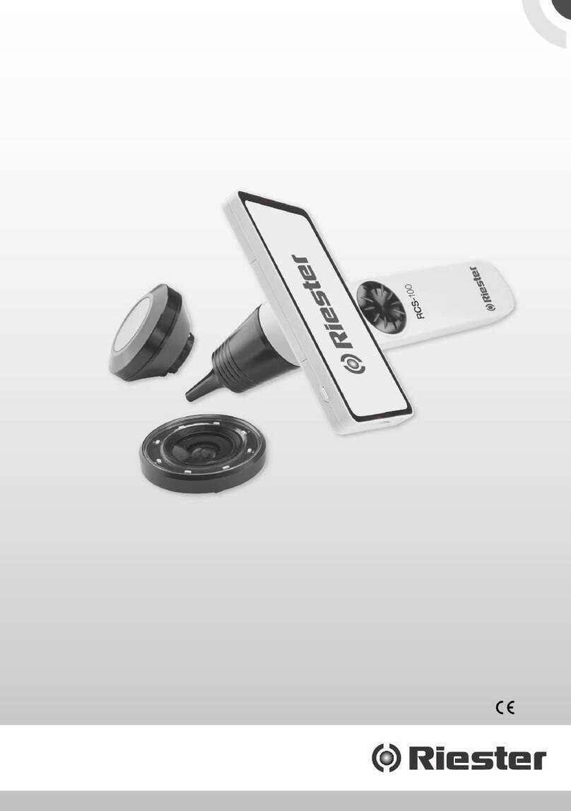 Riester RCS-100 Instructions for use